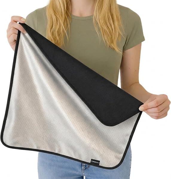 RADIHALT EMF protection blanket — copper-nickel Faraday fabric